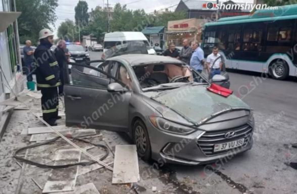 Երևանում պայթյnւն է տեղի ունեցել «Hyundai Elantra»-ում. կան տուժածներ